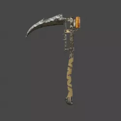 Chaos Scythe Low-poly 3D model