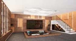 cinema room 2016 3Dmax Low-poly 3D model