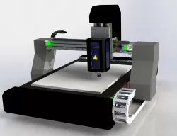 CNC ROUTER MACHINE DESIGN  3D model