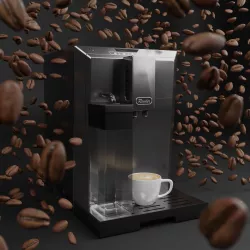 coffee machine coffee beans 3D model