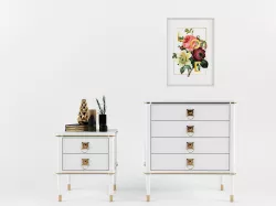 commode chest of drawers 3D model