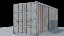Container 3D model
