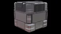 Crate Box 5  3D model
