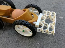 Crumple Zone Crash Test Car