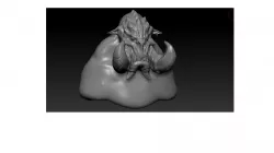Darksider head monster 3D model