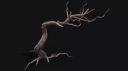Dead tree 1 pbr  Low-poly 3D model