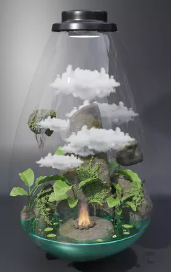  decoration for blender 3D model