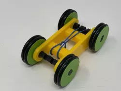 Designing a Simple 3D Printed Rubber Band Car Using Autodesk Fusion 360
