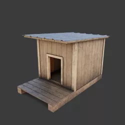 Doghouse 3D model