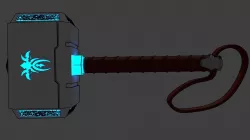 Enchanted Hammer 3D model