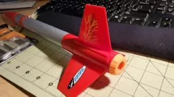 Estes "Flash" E2X 18mm rocket motor retainer