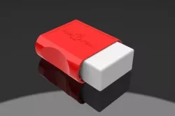 Faber Castell Rubber 3D model