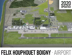 Felix Houphouet Boigny International Airport - ABJ Low-poly 3D model