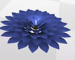 flower 3D model