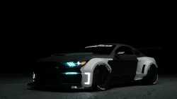 Ford Mustang  Wide body Drift Racer 3D model
