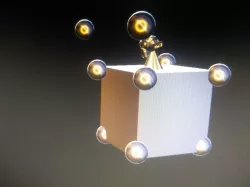 frozen monkey 3D model