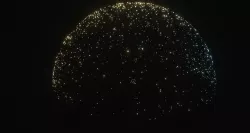 Full Customizable Night Sky Low-poly 3D model