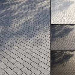 Granite paving slabs Type 1 Texture