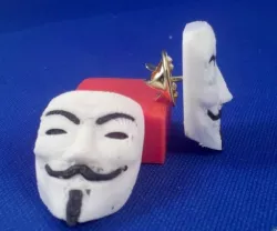 Guy Fawkes pin