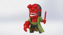 Hellboy 3D model