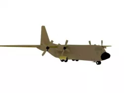 HERCULES  AIRCRAFT 3D model