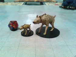 Hyena and Giant Hyena 