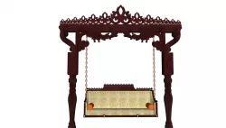 indian swing Low-poly 3D model