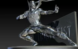 Ironfist the man of kung fu 3D model