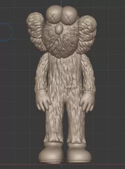 KAWS BFF  3D model
