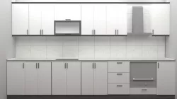 Kitchen dizayn Low-poly 3D model