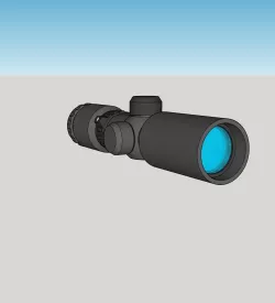 Kruger scope 3D model