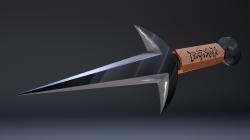 Namikaze Minato - Hiraishin Kunai Naruto Shippuden 3D Print Model by  3dprintstorestl