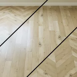Laminate Kronopol Platinium Slim D4911 Zefir Oak Marshmallow Oak 3D model