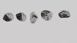 Low poly Rock generator Low-poly 3D model