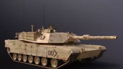 M1 Abrams 3D model