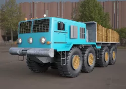 MA3-537 truck 3D model 3D model