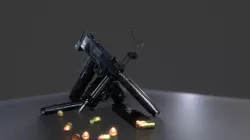 mac 10 Low-poly 3D model