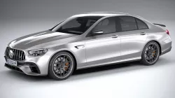 Mercede E63 Sedan AMG 2021 3D model