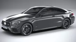 Mercedes E53 Coupe AMG 2021 3D model