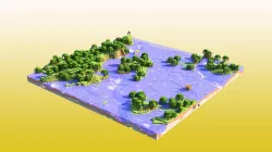 Minecraft Archipellago Island Chain 3D model