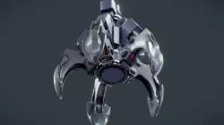 Modern Giant Grapple Mechanical grab 3D model