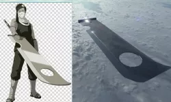 naruto zabuza sword 3D model