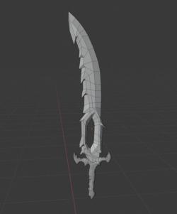 Night Edge from Terraria Low-poly 3D model