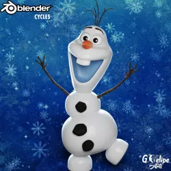 Olaf 3D Model 3D model