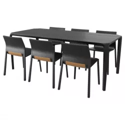 Ondarreta Silu Dining Table and Chair 3D model