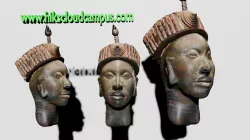Oni of Ife  African sculptures 3d models Low-poly 3D model