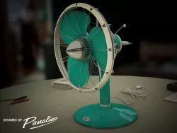 Panalina Vintage Fan Ventilator 3D model
