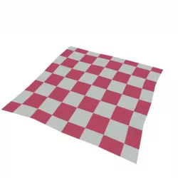 Picnic blanket 3D model