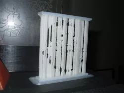 pillar image of santa 