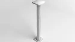 Pillar Octagon 2 3D model